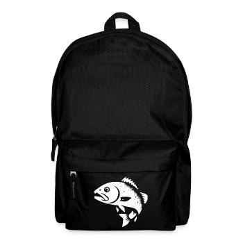 Zander and perch - Backpack - black - Front