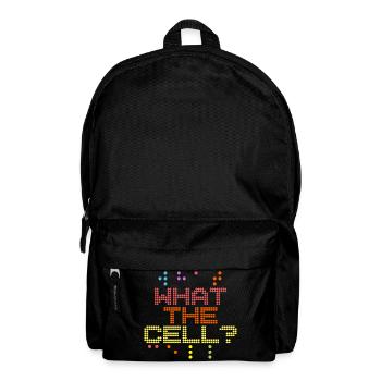 Braille Teacher Braille What The Cell - Backpack - black - Front