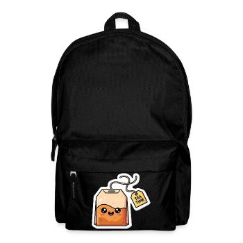 Kawaii Tea Bags Tea Time - Backpack - black - Front