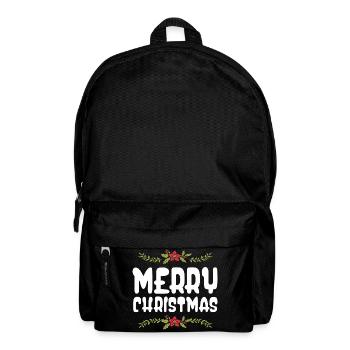 Joyeux Noël - Sac à dos - noir - Devant