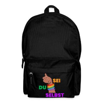 Orgueil Faust Autodétermination - Sac à dos - noir - Devant