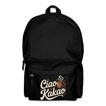 Ciao Cacao Chocolat chaud Chocolat chaud Au revoir - Sac à dos - noir - Devant