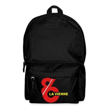 Vienne 86 Logo - Rucksack - Schwarz - Vorne