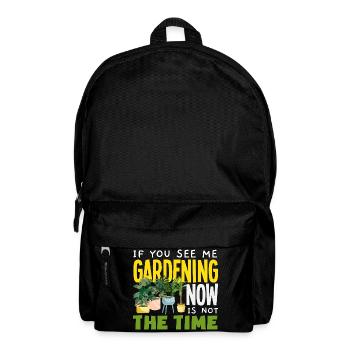 Garten- Und Pflanzenliebhaber Geschenke - Rucksack - Schwarz - Vorne