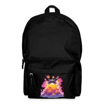 Raccoon Volcanic Lava - Backpack - black - Front