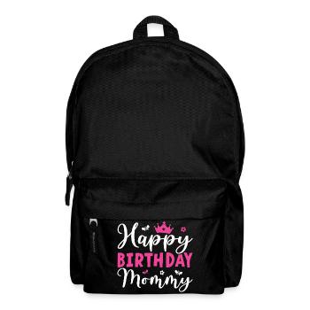 Herzlichen Glückwunsch zum Geburtstag Mama Cooler Kleinkind-Mama Geburtstag - Rucksack - Schwarz - Vorne