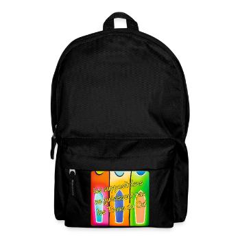 Suppo.FR - Backpack - black - Front