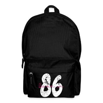 Born in 86 Neon Retro - Backpack - black - Front