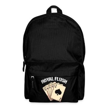Playing Card Game of Spades - Backpack - black - Front