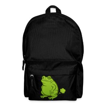 farting frog fart farting toad farting farting toad farting - Backpack - black - Front