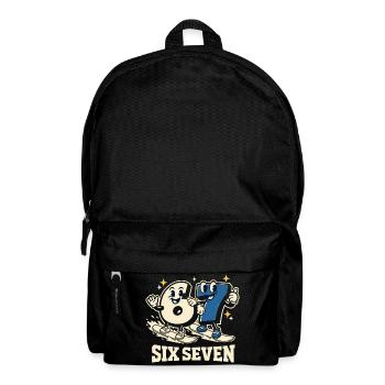 67 Six Seven Snowboard Winter Sports Cadeau - Sac à dos - noir - Devant