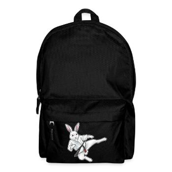 Rabbit Karate Martial Arts - Backpack - black - Front