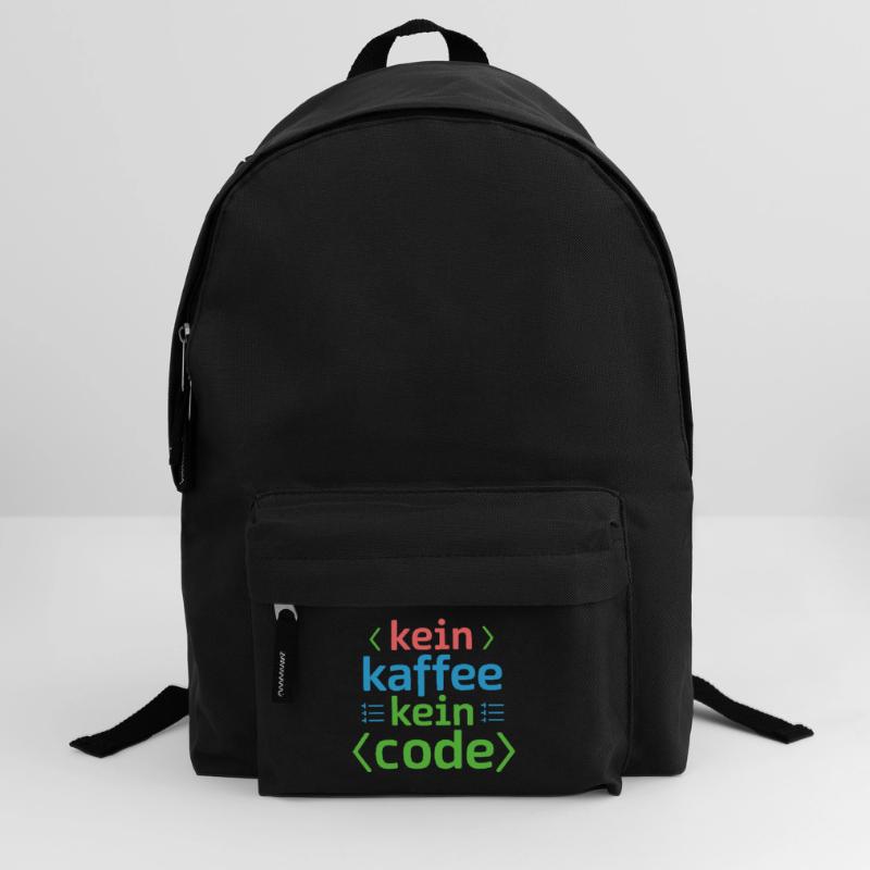 No Coffee No Code Programmer Computer Scientist Backpack