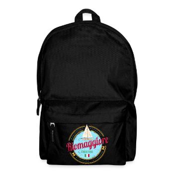 Riomaggiore Cinque Terre La Spezia Italien Design - Rucksack - Schwarz - Vorne