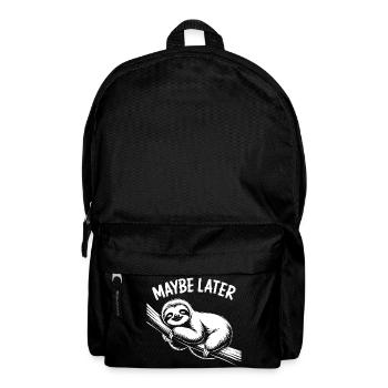 Frisson paresseux - Sac à dos - noir - Devant
