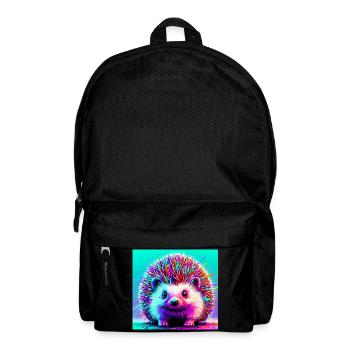 Igel - Rucksack - Schwarz - Vorne