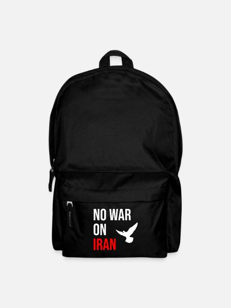 No War On Iran - Rucksack - Schwarz