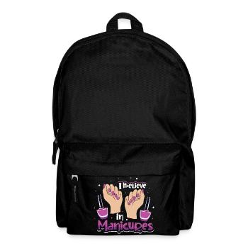 Nail Designer Nail Designer Cosmetics Nail Salon - Backpack - black - Front