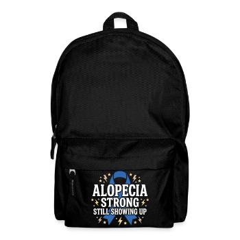 Alopezie-bewusstsein Alopecia Areata Haarausfall - Rucksack - Schwarz - Vorne