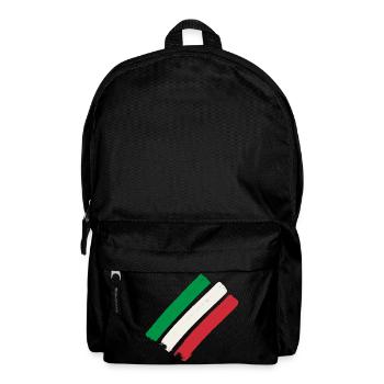 Italien Streifen - Rucksack - Schwarz - Vorne