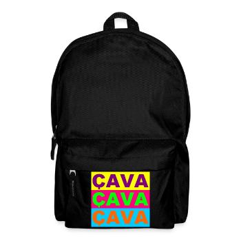 Cava Pop Triptyque - Sac à dos - noir - Devant