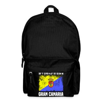 Inseltrip Gran Canaria - Rucksack - Schwarz - Vorne