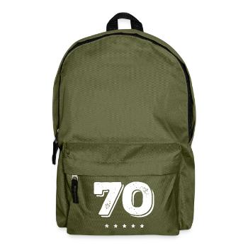 70 number jersey - Backpack - olive green - Front