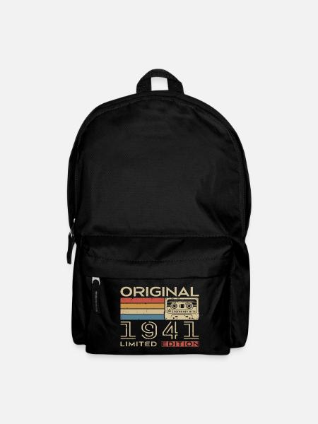 1941 Retro 1941 Geburtstagsgeschenk - Jahrgang 1941 - Rucksack - Schwarz