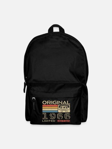 1966 Retro 1966 Geburtstagsgeschenk - Jahrgang 1966 - Rucksack - Schwarz