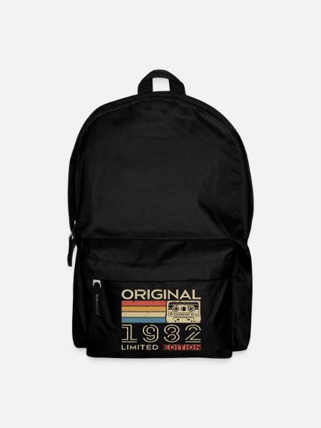 1982 Retro 1982 Geburtstagsgeschenk - Jahrgang 1982 - Rucksack - Schwarz