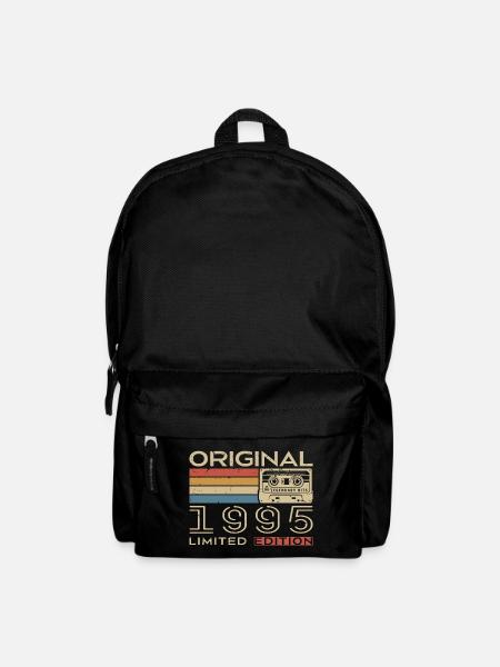 Cadeau Anniversaire 1995 Rétro 1995 - Vintage 1995 - Sac à dos - noir