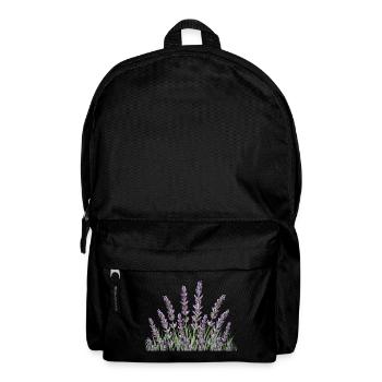 Lavendelhalme Lavendel - Rucksack - Schwarz - Vorne