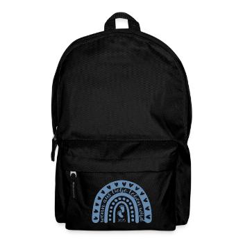 Wenn aus Liebe Leben wird Baby 2025 schwanger - Rucksack - Schwarz - Vorne