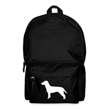 Jack Russell Terrier Silhouette - Rucksack - Schwarz - Vorne