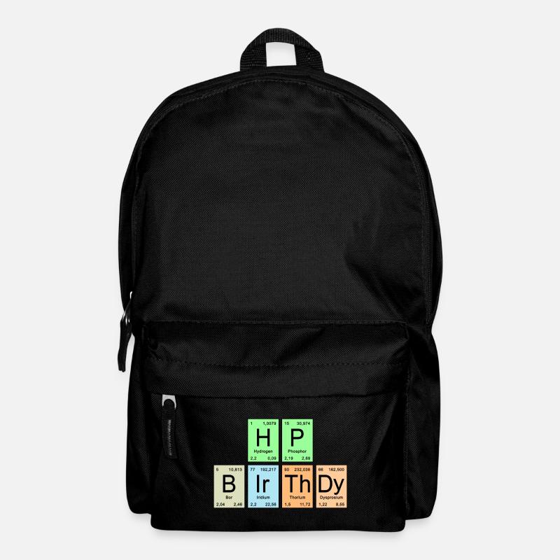 HP BIrThDy - Joyeux Anniversaire - Sac à dos - noir