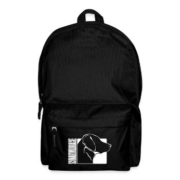 Schwarzwildbracke Profil Hunde Jagdhund Wilsigns - Rucksack - Schwarz - Vorne