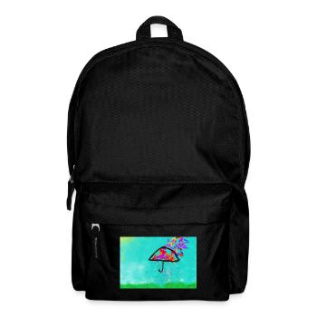 ColorRain - Rucksack - Schwarz - Vorne