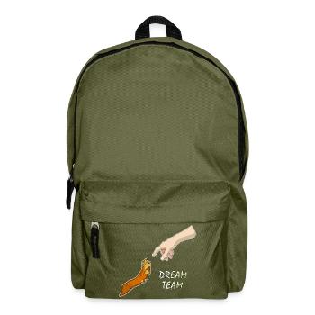 Dream Team - Rucksack - Olivgrün - Vorne