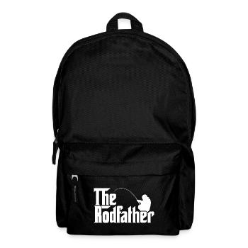 The Rodfather - Funny Fishing Dad - Backpack - black - Front