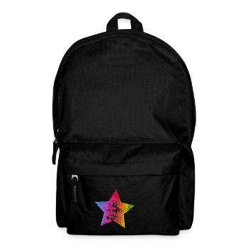 Stern - Rucksack - Schwarz - Vorne