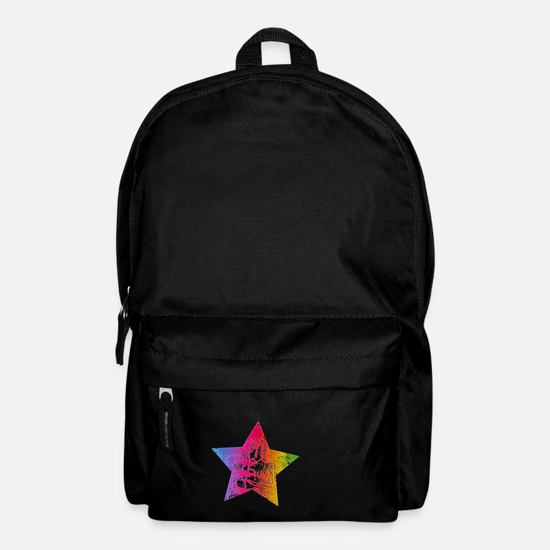 Stern - Rucksack - Schwarz