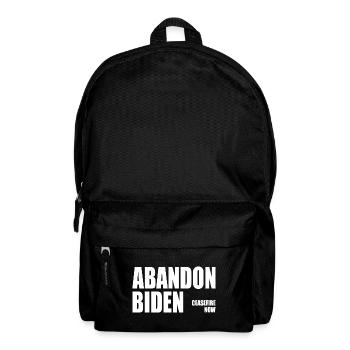 Abandon biden - Backpack - black - Front