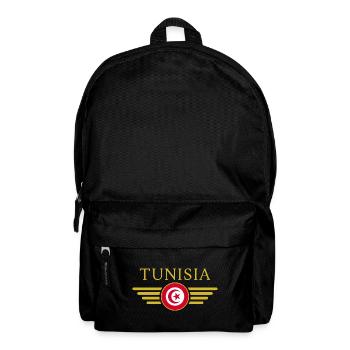 Ich liebe Tunesien, Eleganz Stil Design T-Shirt - Rucksack - Schwarz - Vorne