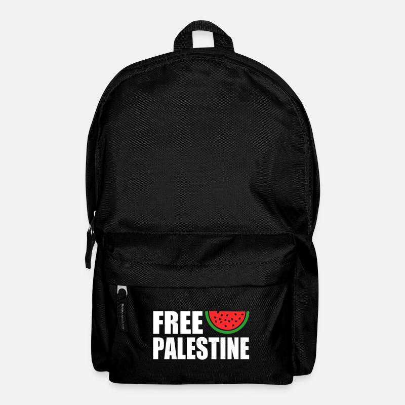 Free palestine - Rucksack - Schwarz