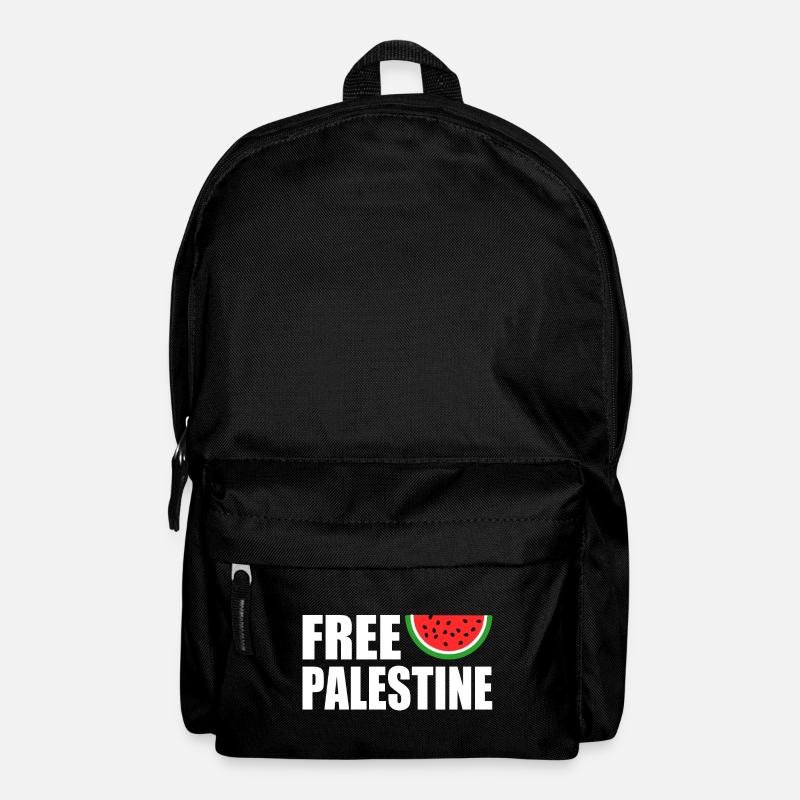 Free palestine - Rucksack - Schwarz