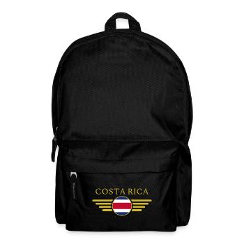 I Love Costa Rica, Style Design T-Shirt Clothing - Backpack - black - Front