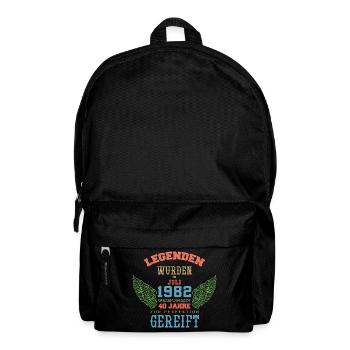 Juli 1982 - 40. Geburtstag Geschenk. Awesome. - Rucksack - Schwarz - Vorne