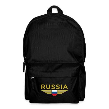 Russland T-Shirt – Stolz und Tradition - Rucksack - Schwarz - Vorne