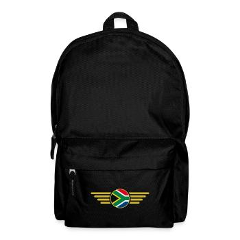 J’aime l’Afrique du Sud, T-Shirt Design Style Élégance - Sac à dos - noir - Devant