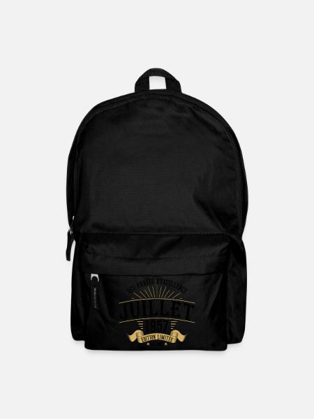 65 Ans Anniversaire Vintage Né(e) en Juillet 1957 - Sac à dos - noir